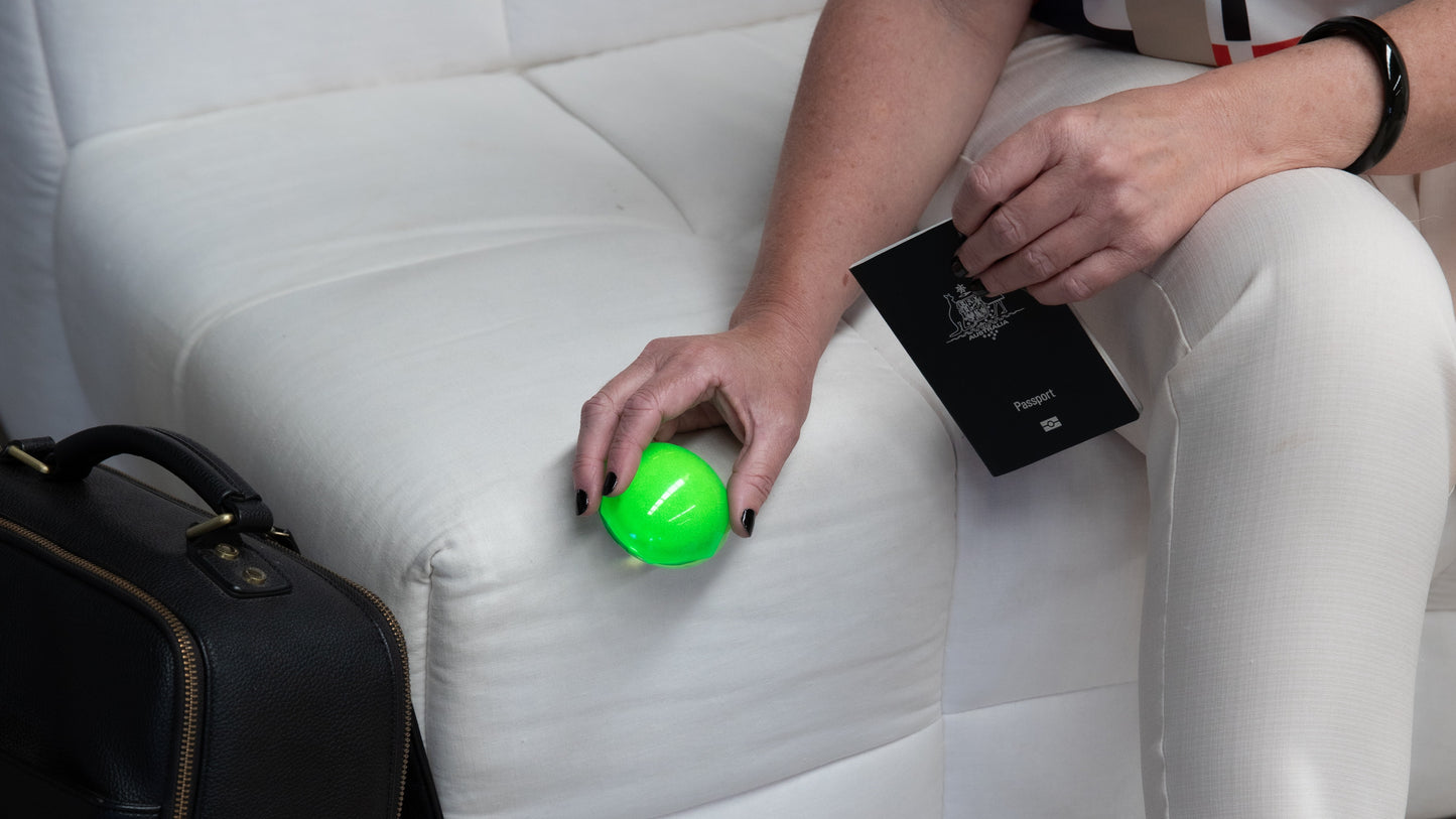 Aircraft Cabin Disk Green